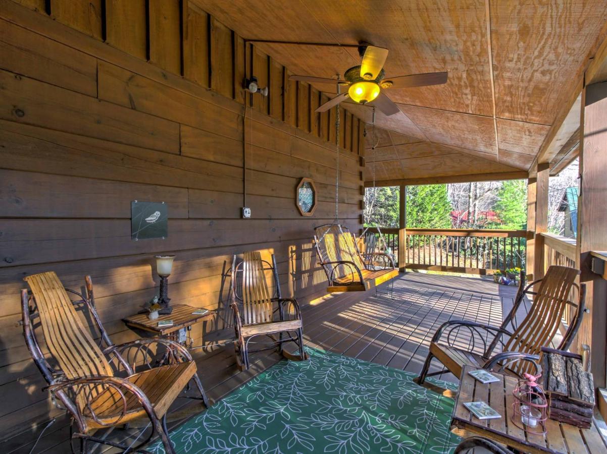 Cozy Nest Gatlinburg Cabin With Porch And Jacuzzi!别墅 外观 照片