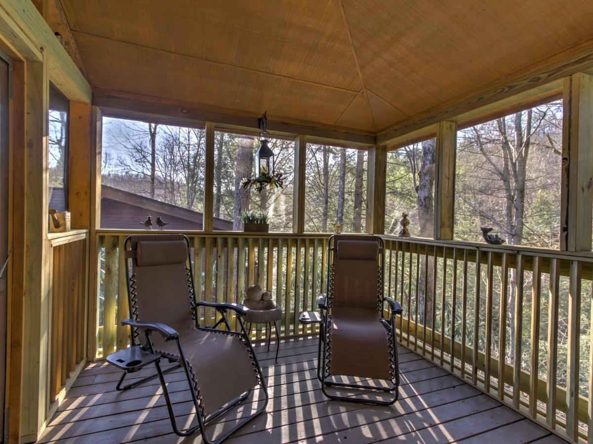 Cozy Nest Gatlinburg Cabin With Porch And Jacuzzi!别墅 外观 照片