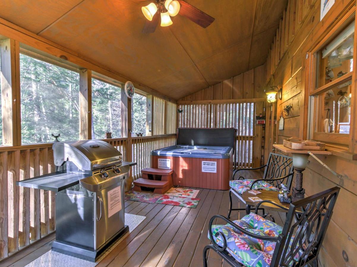 Cozy Nest Gatlinburg Cabin With Porch And Jacuzzi!别墅 外观 照片