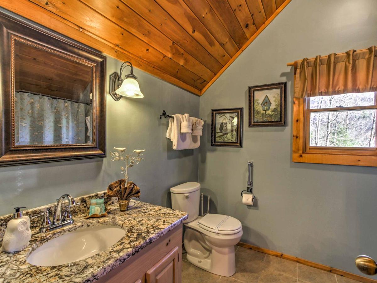 Cozy Nest Gatlinburg Cabin With Porch And Jacuzzi!别墅 外观 照片